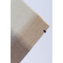 Ombre alpakos-šilko šalis, smėlio-mėlynos spalvos