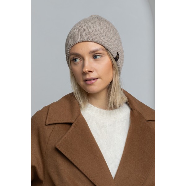 Kepurė Rosario, pilkšvai-rudos spalvos