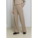 Laisvalaikio kelnės Willa, smėlio spalvos