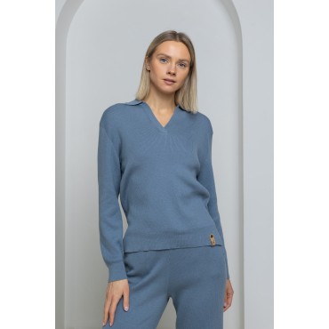 Laisvalaikio palaidinė Aranda, žydros spalvos