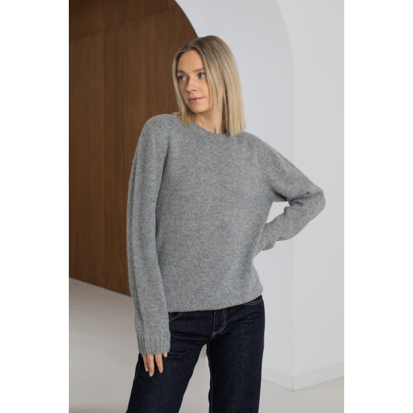 Universalus dizaino megztinis Rios, pilkos spalvos