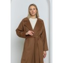 Klasikinis paltas Keyna, kupranugario spalvos